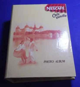 WERBUNG NESCAFE Kaffee Café Vanille FOTOALBUM Vintage Promo Sammlerstück!! - Bild 1 von 7