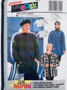 Burda EASY Pattern 3600 | Misses Coats Jackets | Size 10 - 20 NEW - Picture 1 of 2