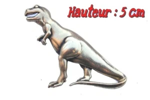 Insigne T-REX finition or ou argent (hauteur:5 cm )🚩 - Imagen 1 de 1