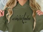 Washington Capitals Salute to Armed Forces Hoodie, Sml-5XL, Hockey Fan Gear