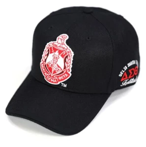 Delta Sigma Theta M57 Cap Black - Picture 1 of 2