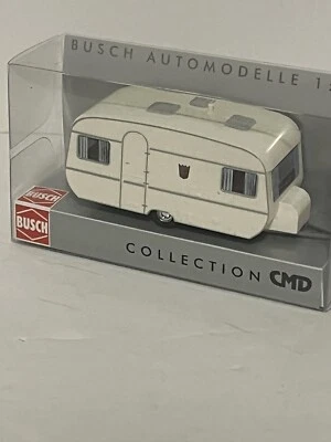 Casa rodante Busch 44960 vehículo recreativo remolque de viaje escala 1:87 nuevo Foto 1 de 3