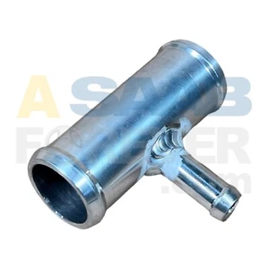 SAAB 9-3 COOLANT T ALUMINUM REPLACEMENT FOR PLASTIC 99900008 12787608 32021961 - Picture 1 of 9