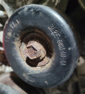 驱动皮带怠速滑轮适用于 2005 - 2010 年福特野马 4.0L V6 原始设备制造商 — 第 1/4 张图片