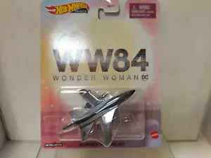 WONDER WOMAN 84 JET 1:64 HOT WHEELS PREMIUM - Imagen 1 de 2