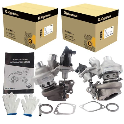 Pair Turbo Turbocharger K03 Fits Ford F-150 Expedition Navigator 3.5L 2018-2020 - Image 1 of 4