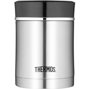 Thermos 16 oz. Sipp Vacuum Insulated Stainless Steel Food Jar - Silver/Black - Picture 1 of 1