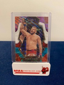 2023 Panini UFC Select Marcin Tybura Tri-color Prizm No 166