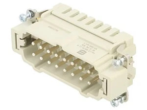 09330162676 connector: HDC contact insert male Han® B, Han® ES HARTING - Picture 1 of 1