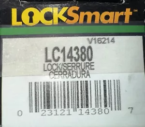 Locksmart LC14380 Lock V20366 - Picture 1 of 1