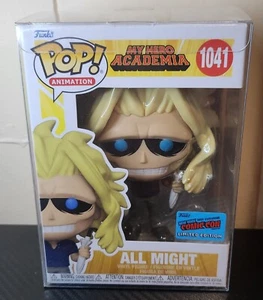 MY HERO ACADEMIA FUNKO POP ALL MIGHT #1041 NEW YORK COMIC CON SHARED MINT - Picture 1 of 5