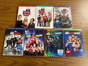 Big Bang Theory Seasons 1-7 DVD (2-7 Sealed Brand New) 1, 2,3,4,5,6,7 DVD Lot! - Picture 1 of 19