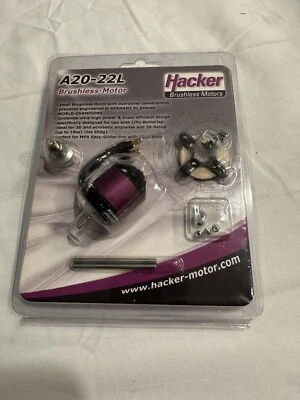 Hacker A20-22L   Electric Brushless RC Remote Control Airplane Motor - Image 1 of 4