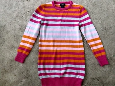Bonito VESTIDO SUÉTER IT'S OUR TIME GIRLS rosa naranja azul Talla M Foto 1 de 4