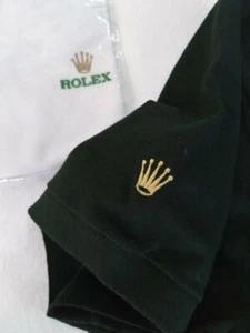 *** Rolex Swag Golf Event Shirt Embroidered White 2XL 100% cotton New*** - Picture 1 of 7