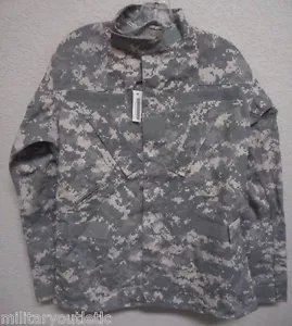 ABRIGO UNIFORME DE COMBATE ACU A2CU TRIPULACIÓN AÉREA, PEQUEÑO LARGO, NUEVO CON ETIQUETAS - Imagen 1 de 3