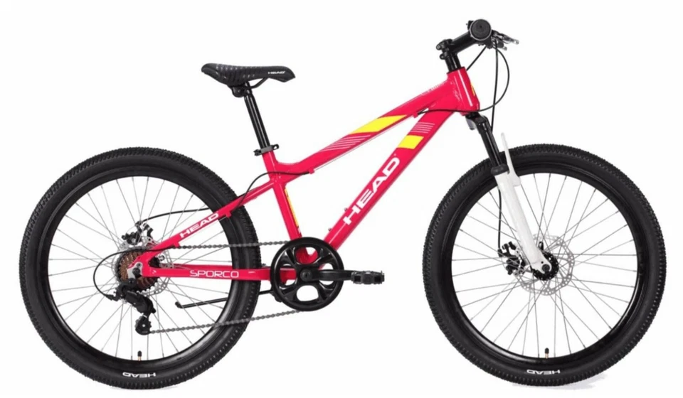 HEAD MTB 24" SPORCO KIDS BICYCLE PINK - Image 1 of 1
