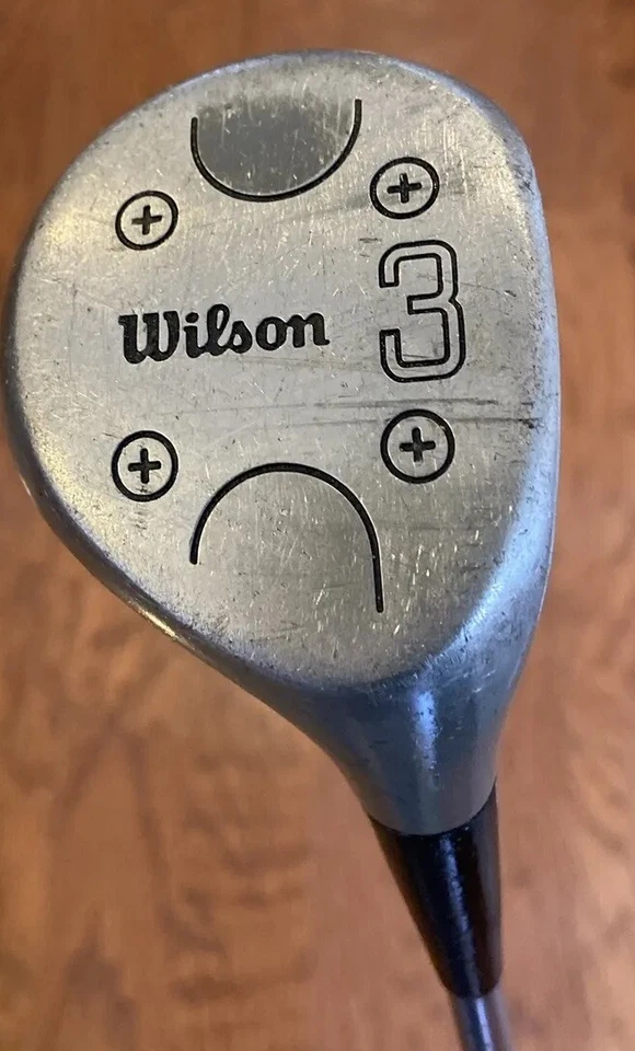 Wilson 3-Madera ⛳RH Eje Acero Inoxidable ~32.5" Foto 1 de 4