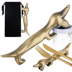 Dachshund Bottle Opener Beer Ooeners Bar Accessory Gadgets Tableware Rack Gift - Picture 1 of 20