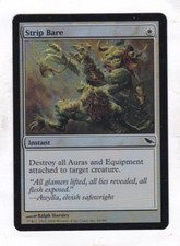 Magic: MTG: Shadowmoor: Foil: Strip Bare
