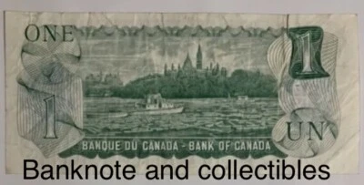 1973 One Dollar￼￼ Bank of Canada￼ Replacement ￼Note Circulated ￼*GF6666412 ￼￼ - Image 1 of 4