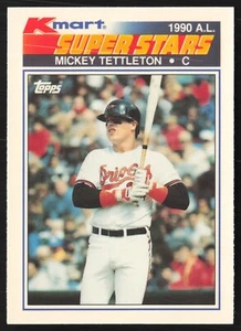 1990 Topps Kmart Superstars - Mickey Tettleton #24 - Picture 1 of 2