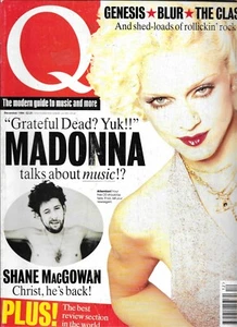 12/94 Q magazine MADONNA cover Kurt Cobain Carpenters (no CD) - Picture 1 of 1