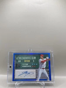 Panini Donruss Shohei Ohtani Signature 2019 automático azul/99 SP 2º año Dodgers leer - Imagen 1 de 2