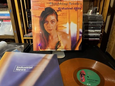 Throbbing Gristle - Greatest Hits [Transparent Orange Vinyl LP] Coil, Psychic TV Foto 1 de 4
