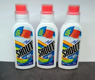 Vintage Shout Ultra Concentrated Gel Stain Remover Scrubber 8.7oz NOS 2005 Lot 3 - Image 1 of 4
