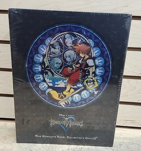 RARE Kingdom Hearts: Complete Novel Collector's Edition w/ Keyblade NEW SEALED - Picture 1 of 7