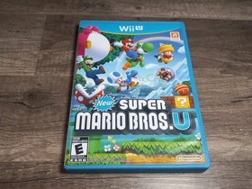 New Super Mario Bros. U (Nintendo Wii U) - Complete CIB Free Shipping 