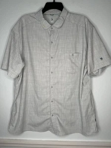 Kuhl Shirt Mens XXL Button Up Performance Hiking Lightweight Casual Stain Flaw - Picture 1 of 5