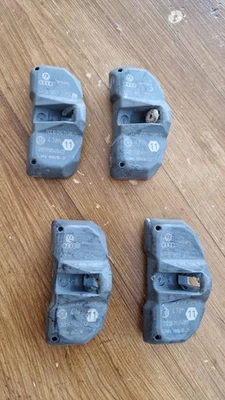 Комплект из 4 датчиков давления в шинах Audi R8 2007–2014 б/у подлинные - Изображение 1 из 2