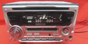 KENWOOD DPX55MD CD MD RECEIVER 2DIN CAR AUDIO PLAYER WORKS - Picture 1 of 6
