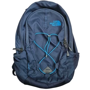 The North Face Jester Backpack Navy Blue Outdoor Hiking School - Picture 1 of 13