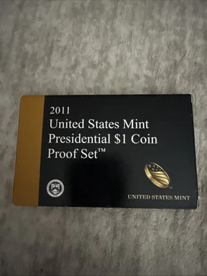 2011 United States Mint Presidential $1 Coin Proof Set - Image 1 of 2
