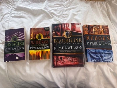 Mixed Lot 4 Repairman Jack Novels by F. Paul Wilson HC & PB plus Reborn PB - Image 1 of 4