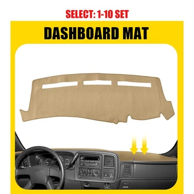 Cubierta del salpicadero alfombrilla del tablero para Chevrolet Silverado 1500 2500 3500 99-2006 1-10x Foto 1 de 4