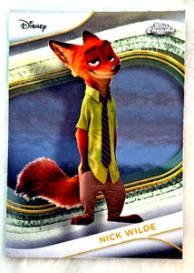 Nick Wilde 2025 Topps Chrome Disney Nick Wilde Base Card - #167 Zootopia - Bild 1 von 4