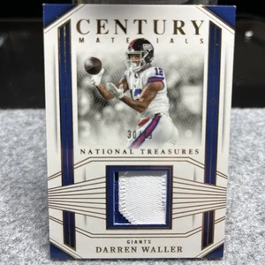 2023 Panini National Treasures - Century Materials Darren Waller Gold /49 (MEM) - Picture 1 of 2
