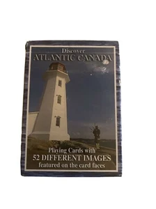 52 imágenes de animales de paisaje Discover Atlantic Canada Playing Cards - Imagen 1 de 7