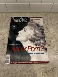 MADONNA TIME OUT MAGAZINE UK 1992 (Erotica Sex Book Promo Era) - Picture 1 of 2