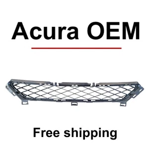 OEM 2014-2017 Acura RLX Front Bumper Center Grille Grill Lower NEW - Picture 1 of 3