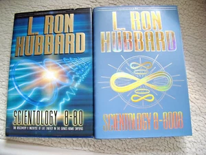 SCIENTOLOGY 8-8008 and SCIENTOLOGY 8-80 by L.Ron Hubbard, Hardbacks - Imagen 1 de 3