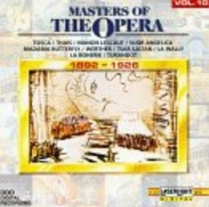 Masters of the Opera 1892-1926 Vol 10. Various CD 1993 Free UK P&P Audio CD - Picture 1 of 7