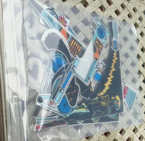 Bally Xenon Pinball Machine Playfield Plastic Set NEW - Picture 1 of 3