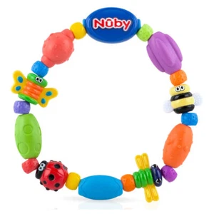 Nuby Bugaloop Teether Multi-Colour BPA Free Easy to Hold For Baby Aged 3Months+ - Picture 1 of 3