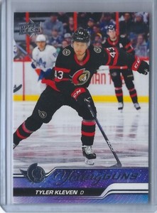 2023-24 Upper Deck #235 Tyler Kleven Young Guns Rookie Card
