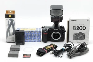 【Near Mint w/sb-26】 Nikon D200 10.2 MP Digital SLR Camera Body From JAPAN - Picture 1 of 14